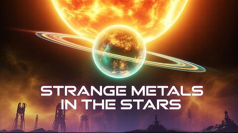 Strange Metals in the Stars: Alien Mines or Cosmic Forges?