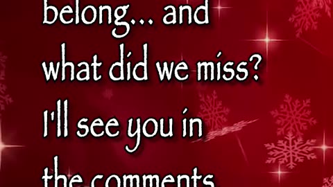 What if the best Christmas movies weren't released in December?