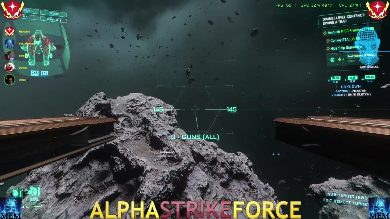 Star Citizen Fun with Mem and the ASF crew!!