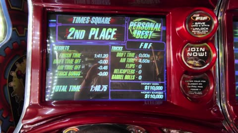 Fast and the Furious Tokyo Drift Arcade Game From 2007
