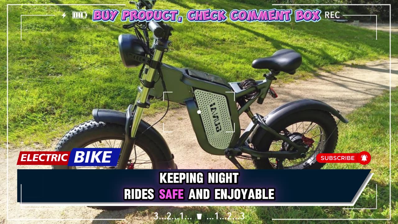GUNAI MX25 Electric Bike 1000W Motor 48V 25AH Battery 20" Electric Bike