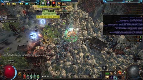 Chill mapping looking for a nameless spawn Poison Holy Relic Necro
