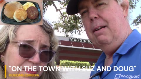 "On the Town with Suz and Doug" Review Breakfast at McDonald's