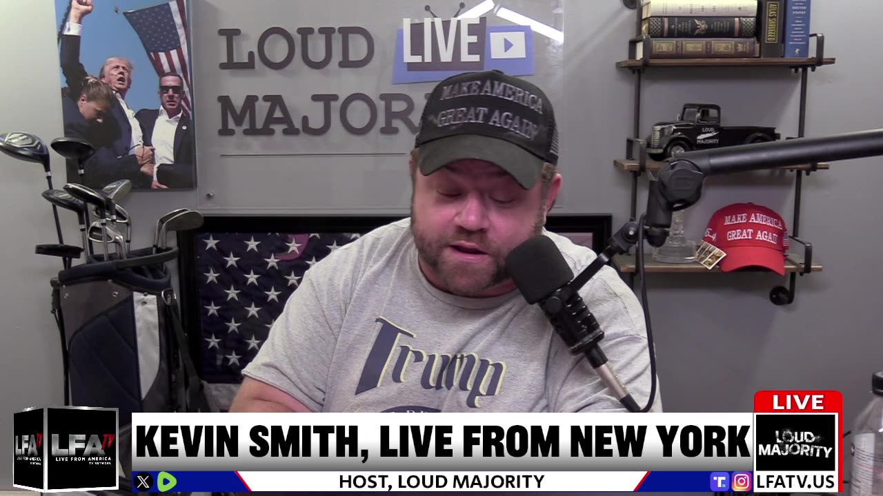 CHARLIE KIRK VIGIL ON LONG ISLAND!! - LOUD MAJORITY LIVE