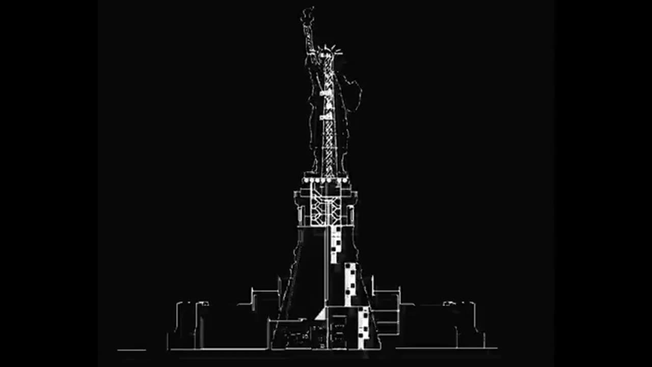 ⚠️THE STATUE OF LIBERTY ROTATES ON IT'S PEDATAL WHICH DOUBLES AS A TORTURE CHAMBER & HUMAN PROCESSOR