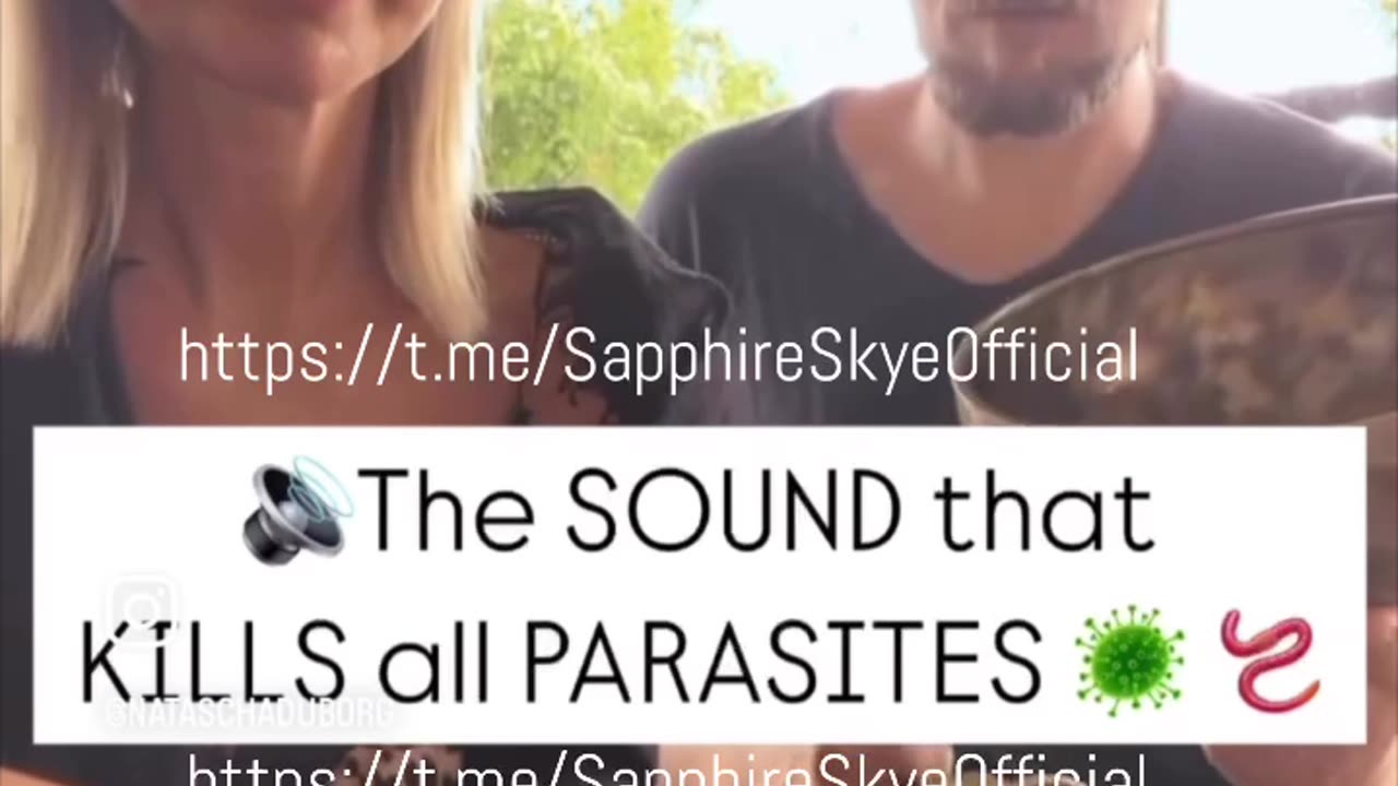Sound Frequency Kills Parasites