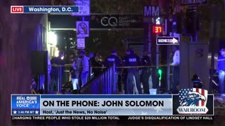 Live Special Report: John Solomon Breaks Down the Shooting Of 2 Guardsmen in D.C.