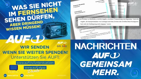 🔴 AUF1.tv - Nachrichten Rückblick