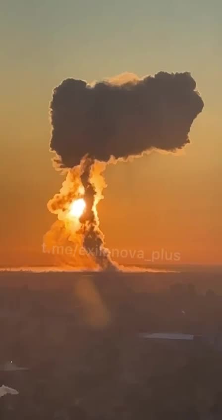 Drone Strikes Trigger Epic Secondary Detonations at Russian Airbase Housing Strategic Bombers