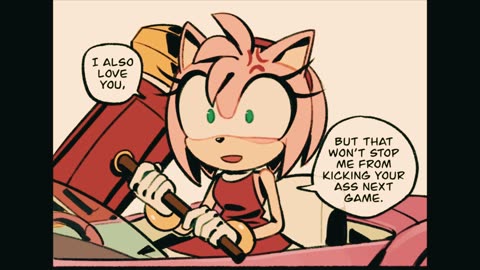 SONAMY COMIC love on track
