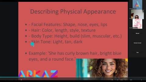 describing people