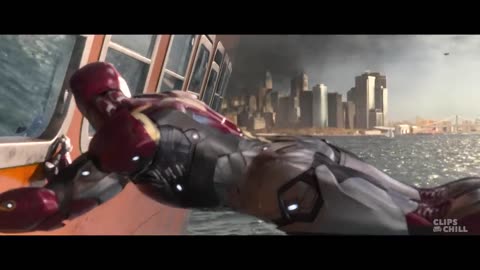 Iron Man Arrives to Help Spider-Man Save the Ferry _ Spider-Man_ Homecoming (Tom Holland)