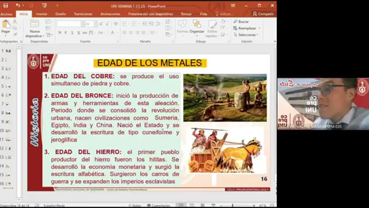 CEPRE UNI 2022 - 1 | Semana 01 | Historia