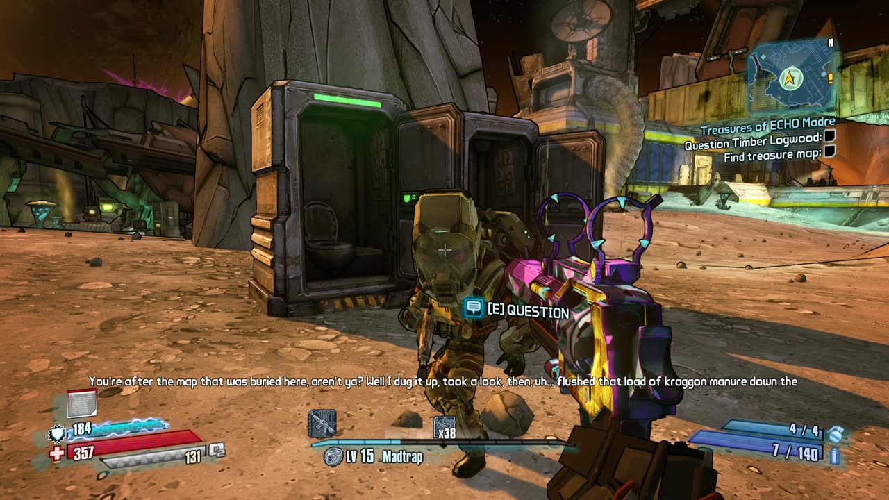 Borderlands The Pre Sequel Walkthrough Part 16 (Side Job For Pickle) (No Commentary)