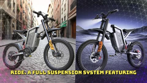 EKX X21 Max Electric Bike 3000W Motor 60V 30AH Battery Adult Off Road Electric Bike