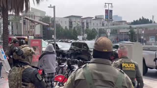 Federal Agents Arrest Illegals Outside Gavin Newsom's Press Conference