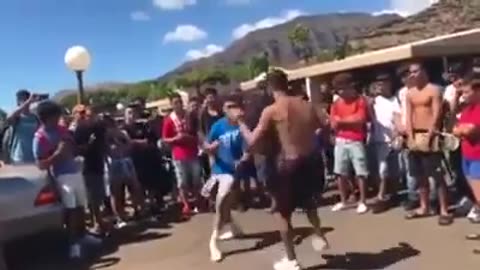 🥊😱 Kickboxing Brawl Erupts in the Streets! | FCN