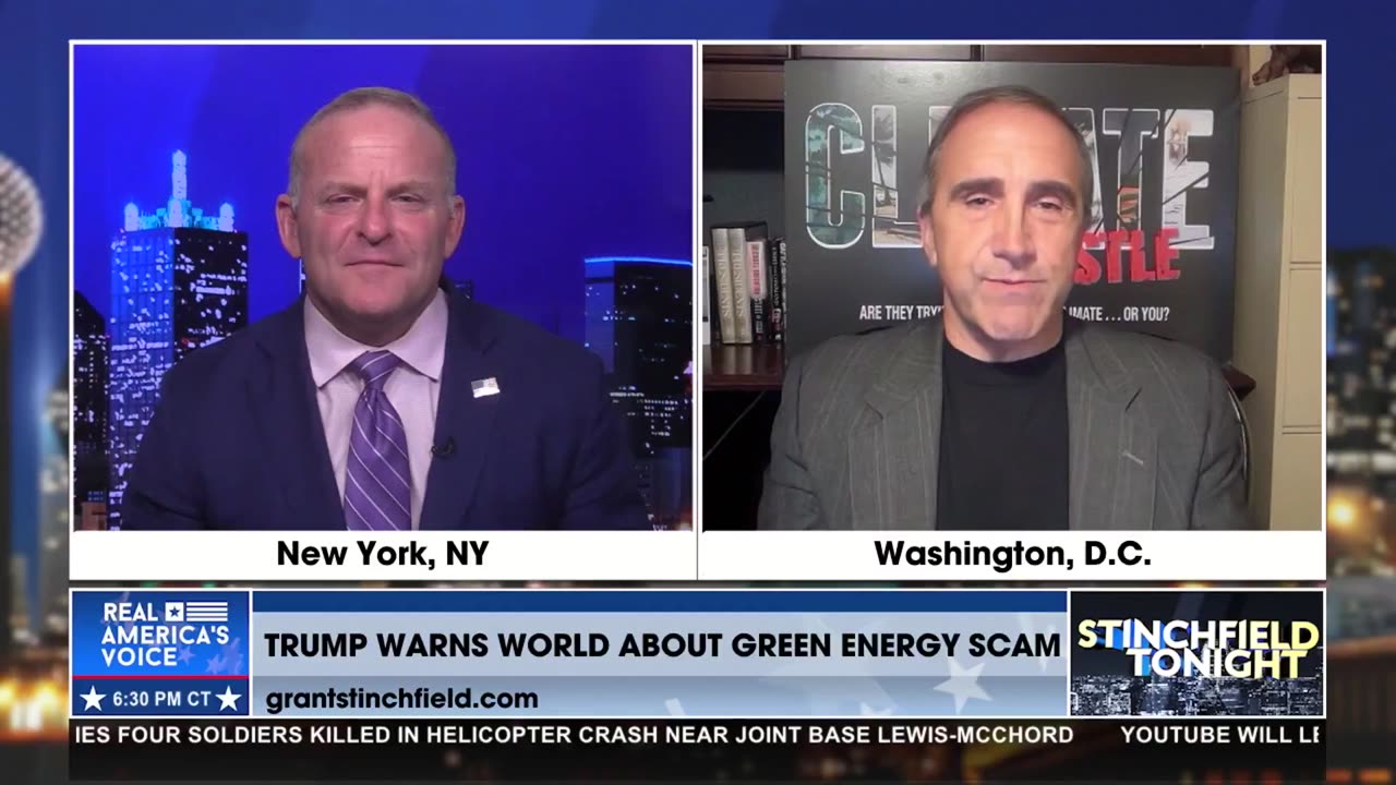 TRUMP WARNS WORLD ABOUT GREEN ENERGY SCAM AT UN