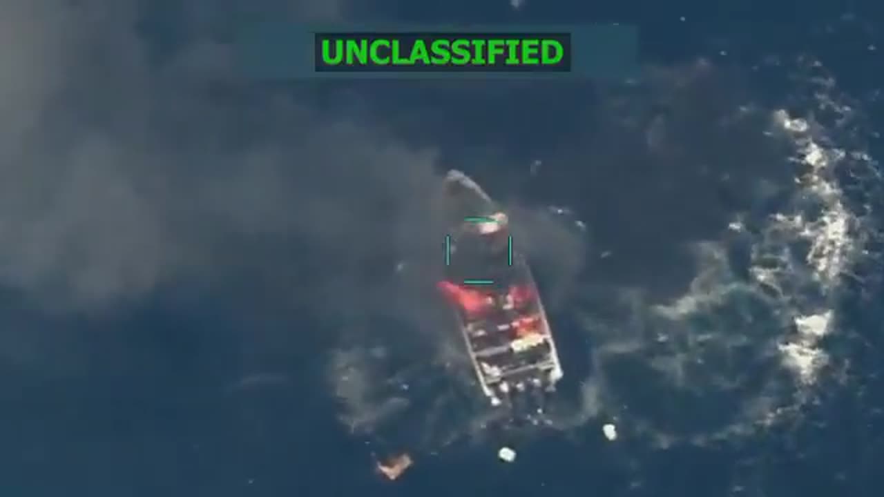 U.S. Military takes out another alleged narco-trafficking boat in the Eastern Pacific