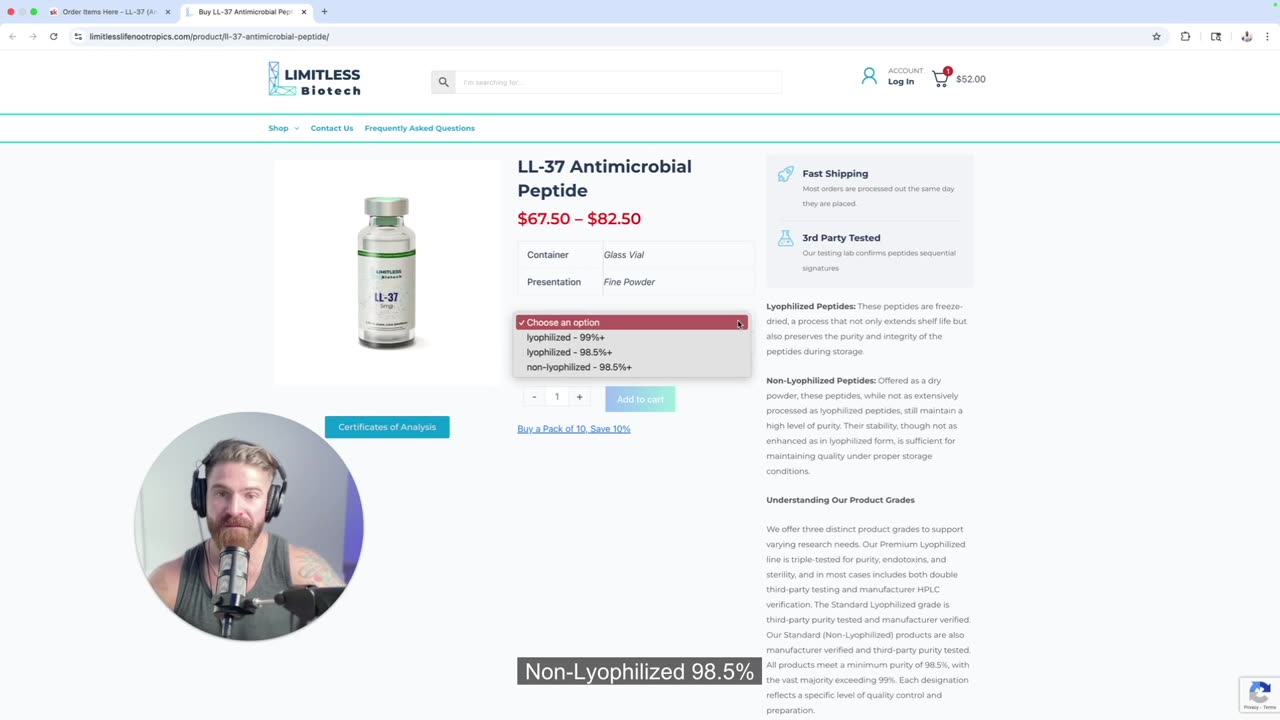 How to Order LL-37 Peptide – Full Walkthrough for Beginners