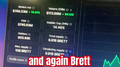 brett (based) crypto price prediction #fyp