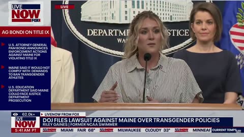Riley Gaines Goes Off on Democratic Governor’s for Defending Males Invading Female Sports