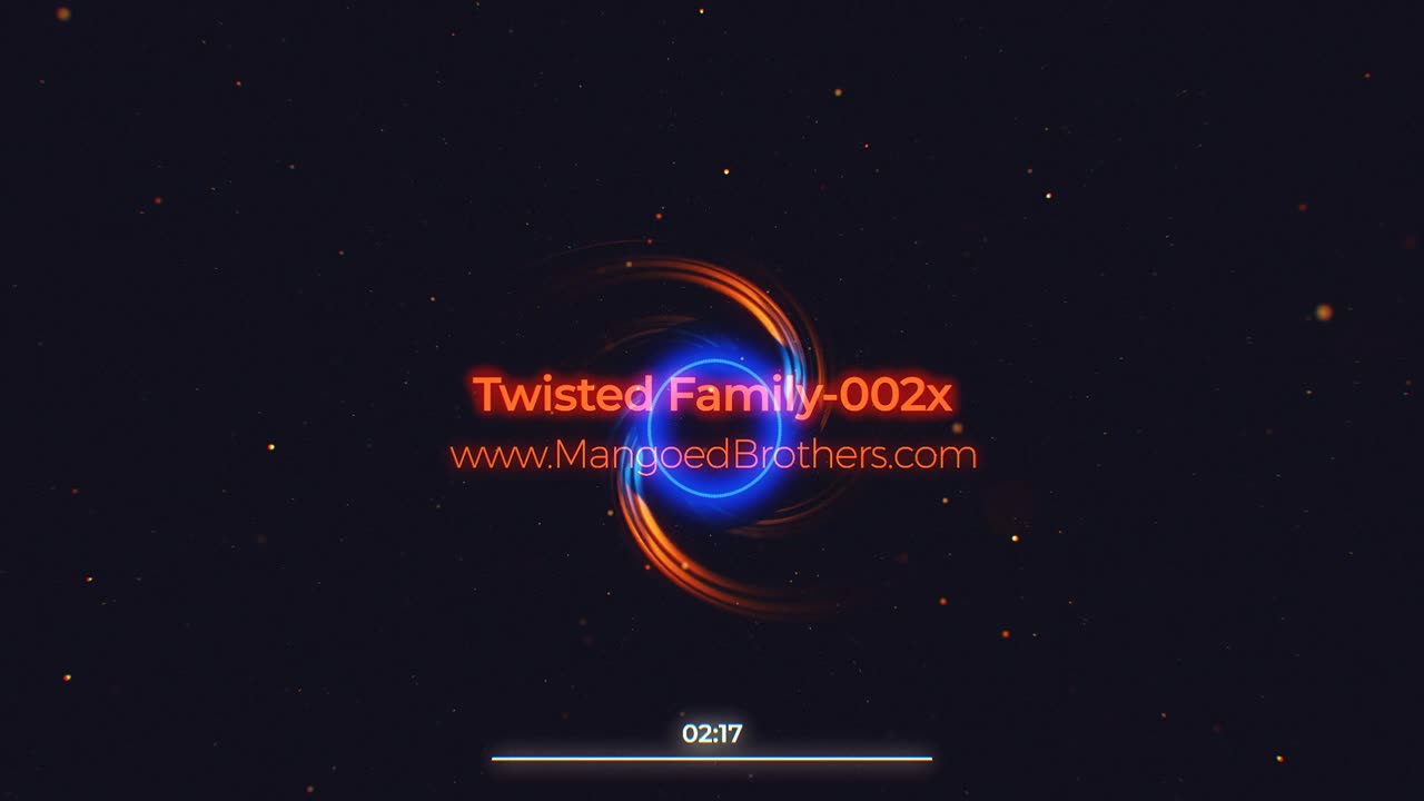 MB-Twisted Family-002x (6m50s) Fiery Rays Music Visualizer