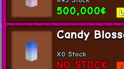Owner of Grow A Garden is bringing Candy Blossom Seeds Back! #roblox #shorts