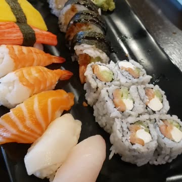 Japanese Sushi with a great time to eat and enjoy