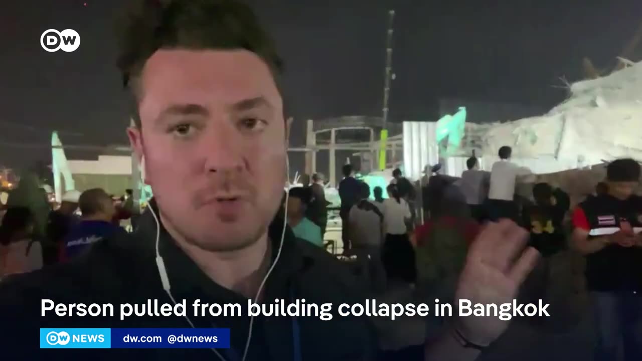 Dozens still trapped after 30-story Bangkok tower reduced to rubble by quake | DW News