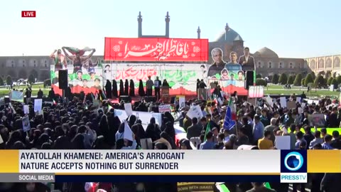 People across Iran are holding rallies to mark the anniversary of the takeover of the US embassy