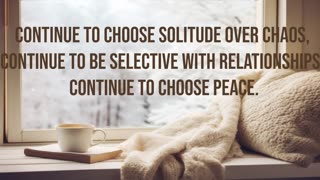 PEOPLE WHO LOVE BEING ALONE: IT'S A POWER MOVE | The Strength in Choosing Your Own Company | #short