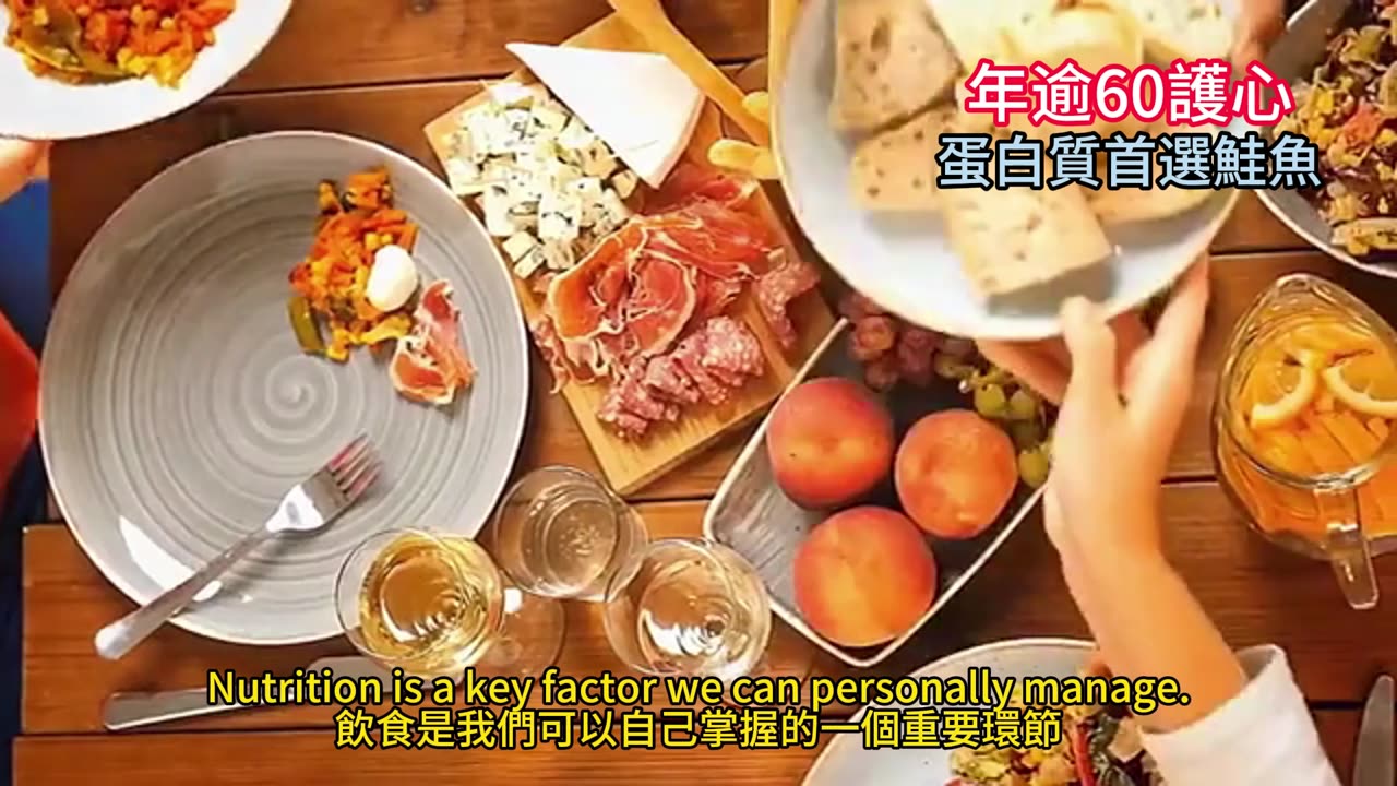 年逾60護心 蛋白質首選鮭魚