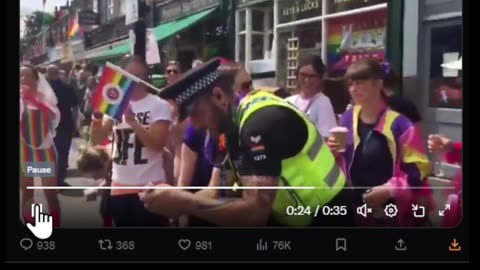 British police are clowns