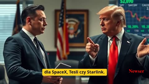 Spór Muska z Trumpem