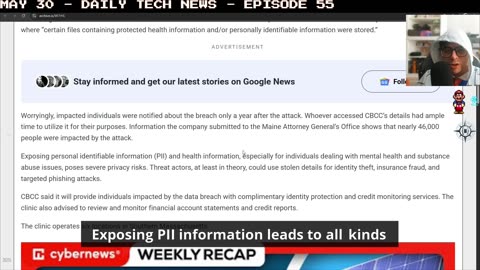 us mental health clinic hacked for two days