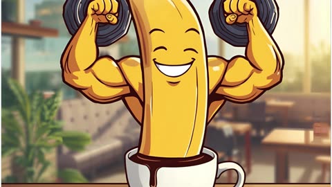 Banana instead of energy drink