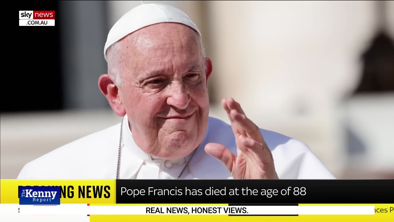 Pope Francis dies at the age of 88