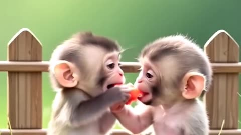 IS This The CUTEST Baby Monkey Ever #viral #monkey