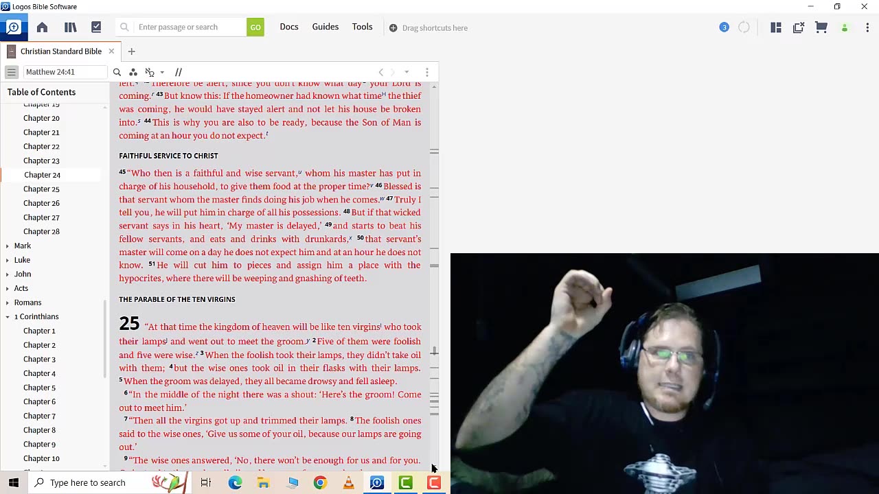 matthew 24 45 the servant gives the food at the proper time [The Bride of Christ]