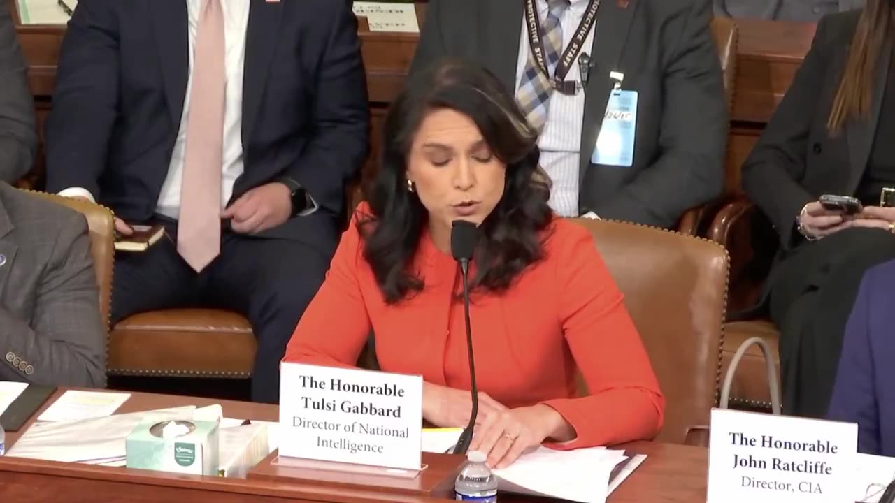 🚨🔥DNI Tulsi Gabbard: U.S. Border Patrol apprehensions