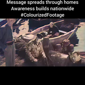 British Campaign Radio Speech 1943England Home FrontMessage spreads through homesAwareness builds