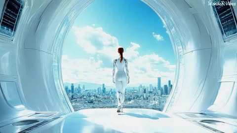 Future City in 2100_ Robot Girls _ AI movie _ Sci-Fi (4K)