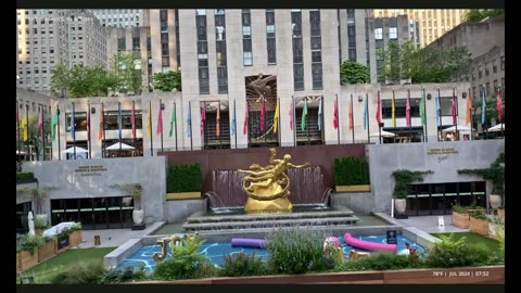 Summer Sunrise Stroll on Fifth Avenue, Manhattan – A Peaceful Morning Walk in Midtown New York