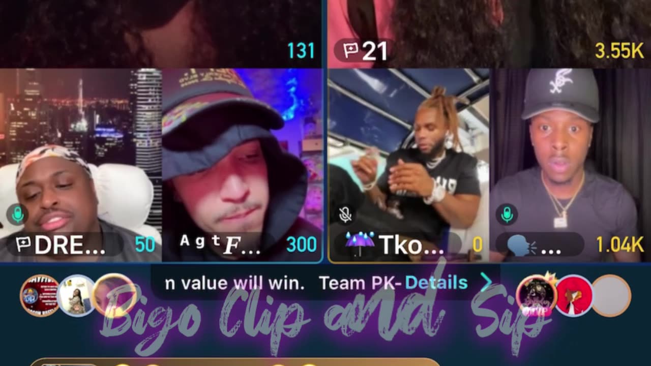 Team PK DreBaby Flocko TKO NoCap 21BB ft Moet talking about Miami event 4/5/25 #bigoclipandsip