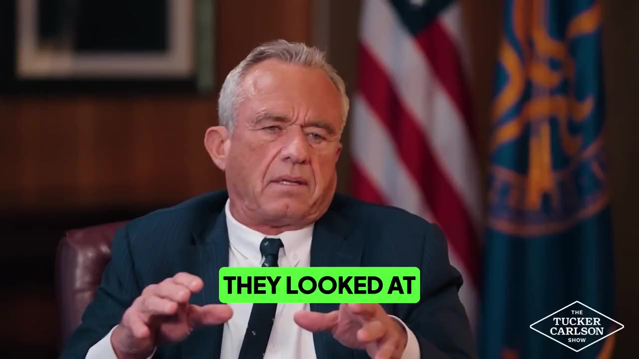 🚨: RFK Jr. says the CDC COVERED UP an internal study which found a 1135% INCREASE in autism risk...