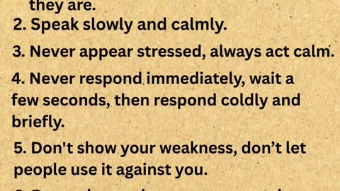 How to Become a Dangerous Person.