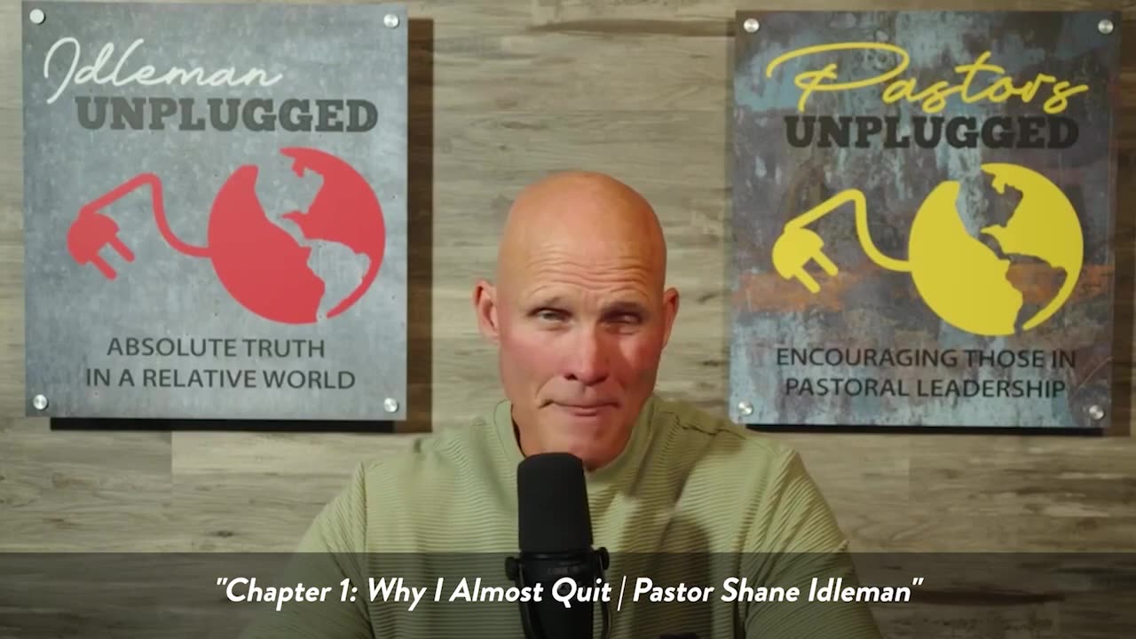"I Almost Quit" | Ch.1 Excerpt | Pastor Shane Idleman