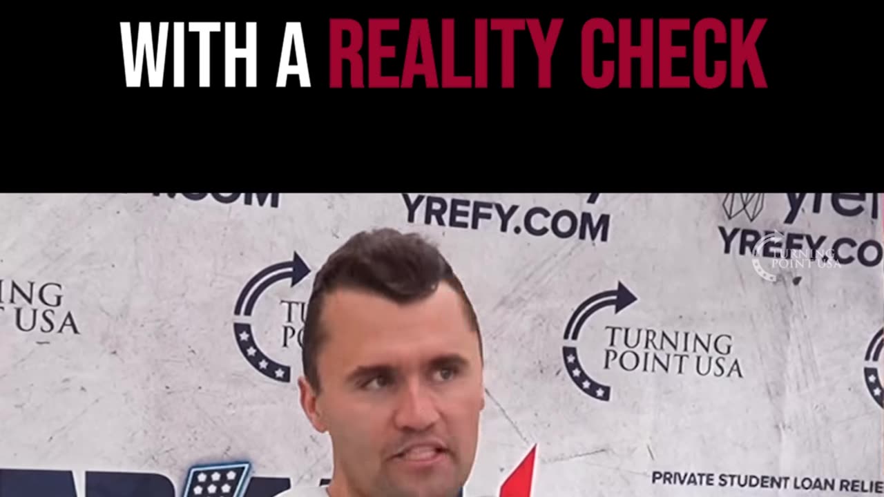 Charlie Kirk Gives Students a Dose of Reality