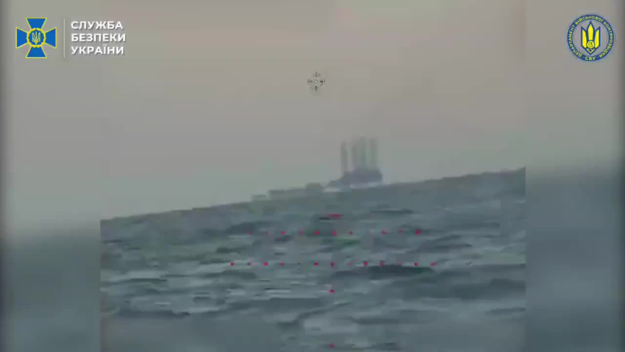 SBU Raid on a Russian-Controlled Black Sea Oil Platform Used as Radar Base